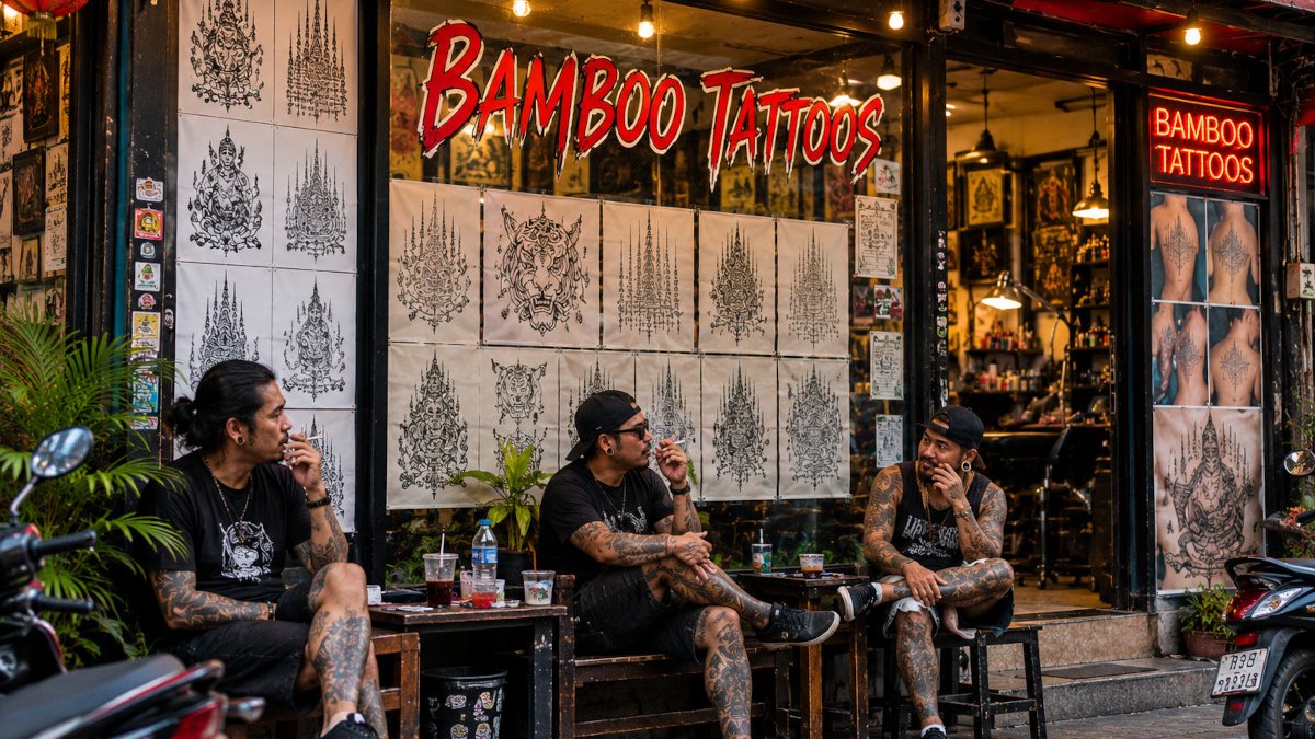 Bamboo Tattoo vs Sak Yant
