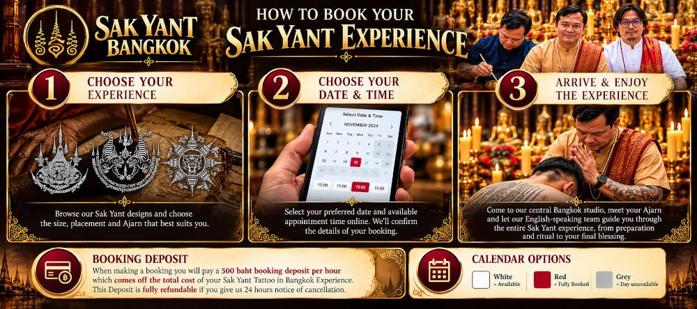 Booking a Sak Yant in Bangkok Sukhumvit