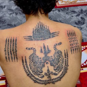 Full Back Sak Yant Bangkok Master Deang