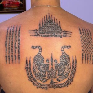 Full Back Sak Yant Bangkok Ajarn Deang