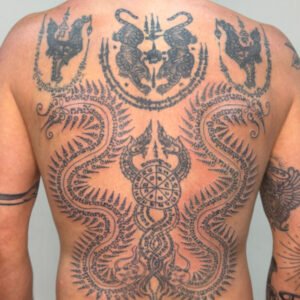 Fullback Takaap Sak Yant BAngkok AJarn AHm