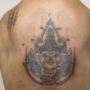 Ganesh Face Sak Yant BAngkok Ajarn Ahm
