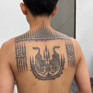Fullback Twin Tiger Sak Yant Bangkok Ajarn Ahm