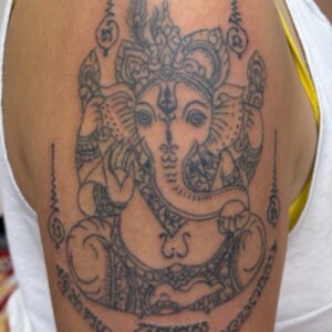 Pi Ganesh Sak Yant BAngkok Ajarn Ahm