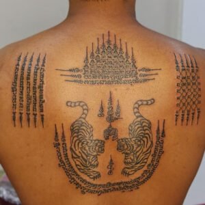 Sak Yant Bangkok Ajarn Deang Full Back