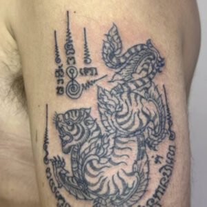 Tiger Yant Sak Yant Bangkok Ajarn Ahm