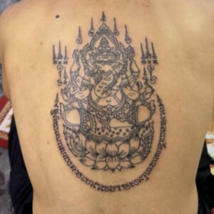 Yant Ganesh Sak Yant Bangkok Ajarn Kris