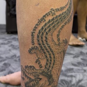 Yant Krokodiles Sak Yant Bangkok Ajarn Kris