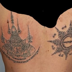 Yant Pra Rahu sak Yant Bangkok Ajarn Kris
