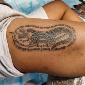 sak Yant krokodile_Original